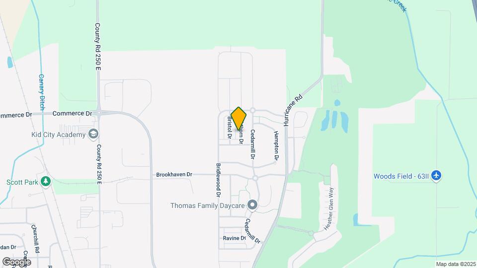2324 Blackthorn Dr Map and Location Details
