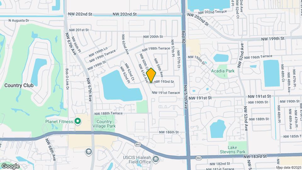 19251 NW 61st Ave Map and Location Details