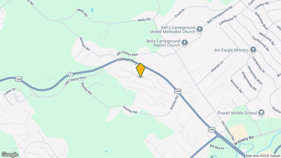 7804 Stanley Rd Map and Location Details