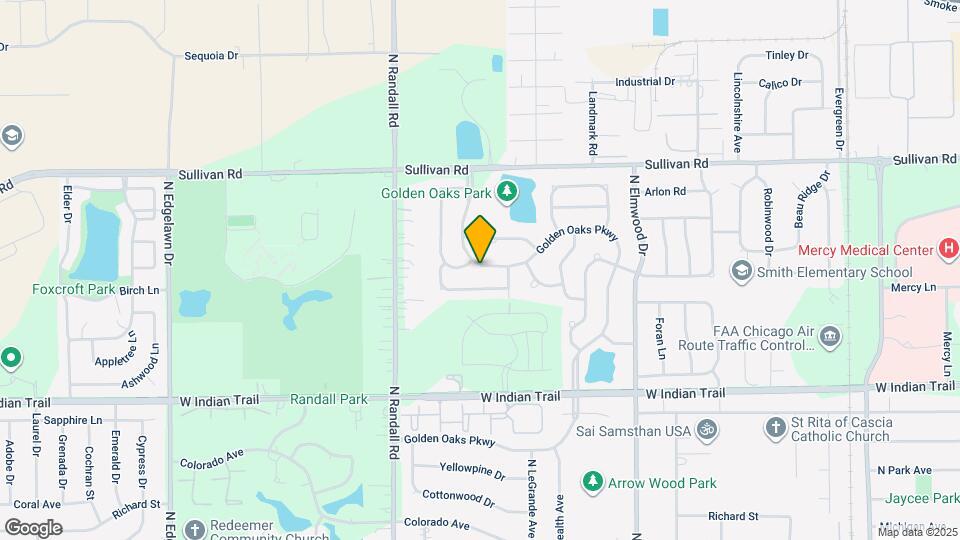1492 Golden Oaks Pkwy Map and Location Details