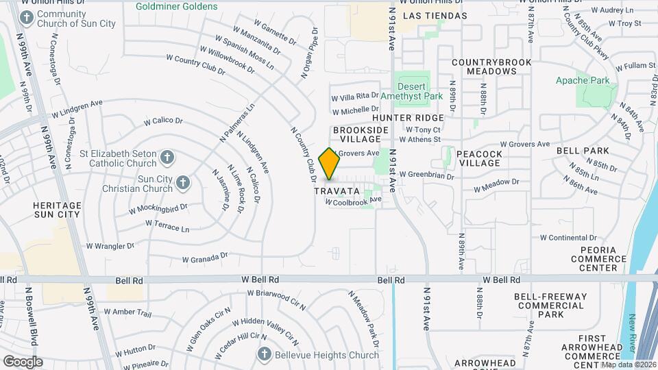 9249 W Meadow Dr Map and Location Details