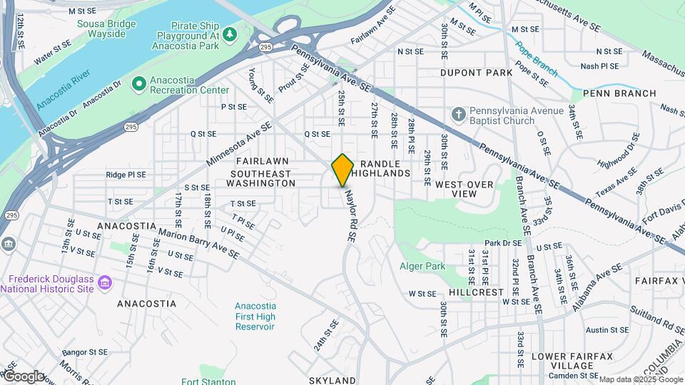 2501 Naylor Rd SE Map and Location Details