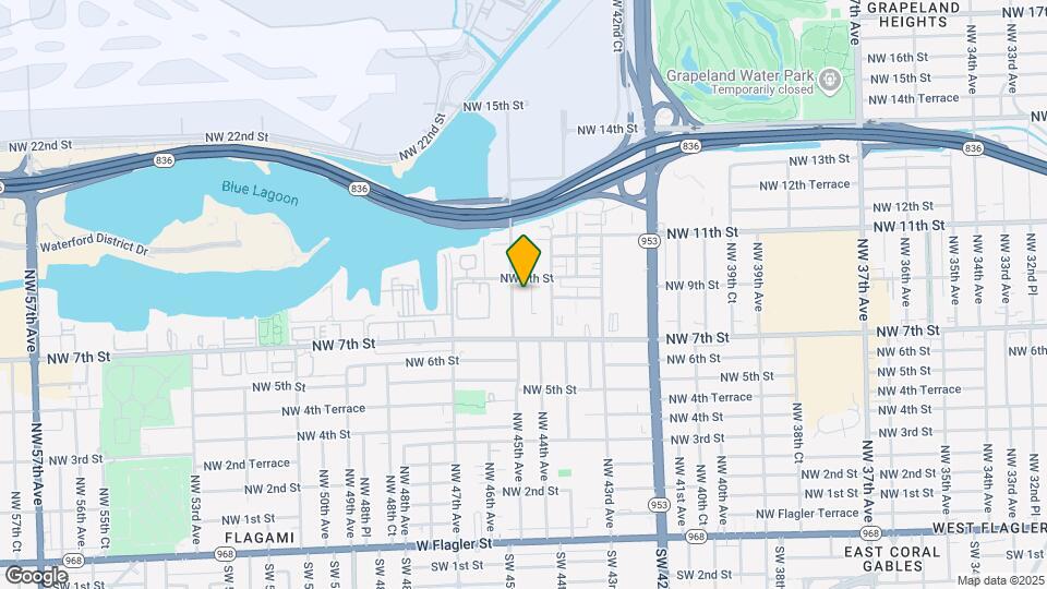 855 NW 45th Ave Map and Location Details