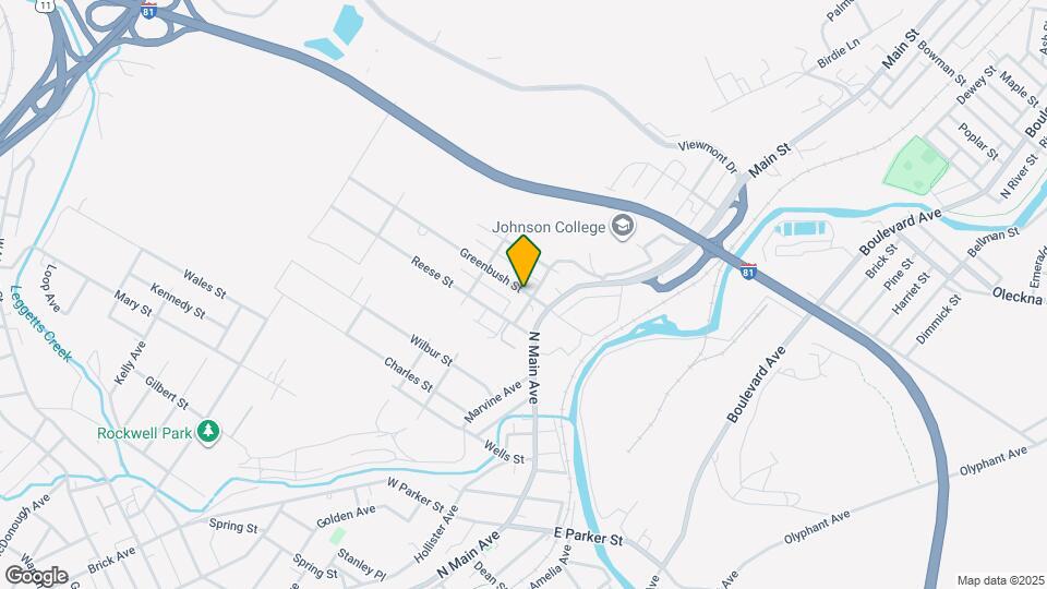 203 Greenbush St Map and Location Details