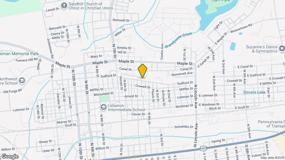 429 Guilford St Map and Location Details