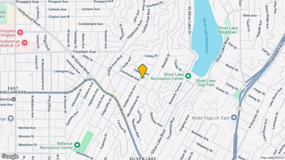 1724 Golden Gate Ave Map and Location Details