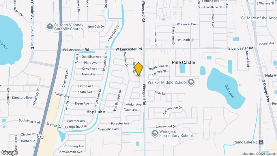 6534 Precourt Dr Mapa y Detalles de la Ubicación