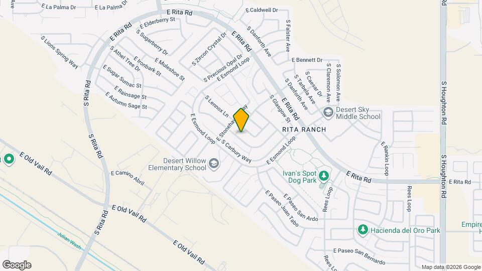 8047 S New Abbey Dr Map and Location Details