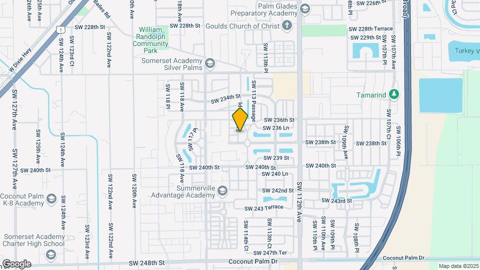 23727 SW 114th Pl Map and Location Details