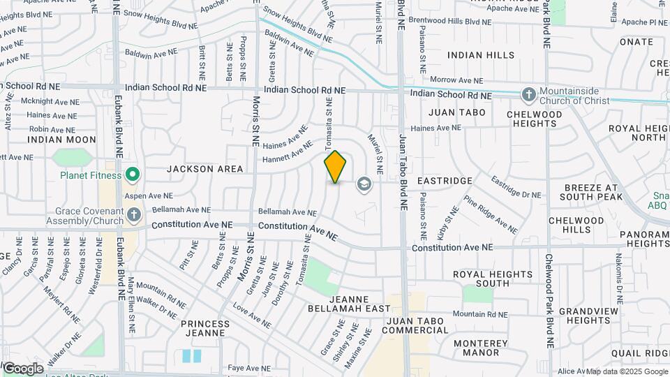 1433 Marcella St NE Map and Location Details