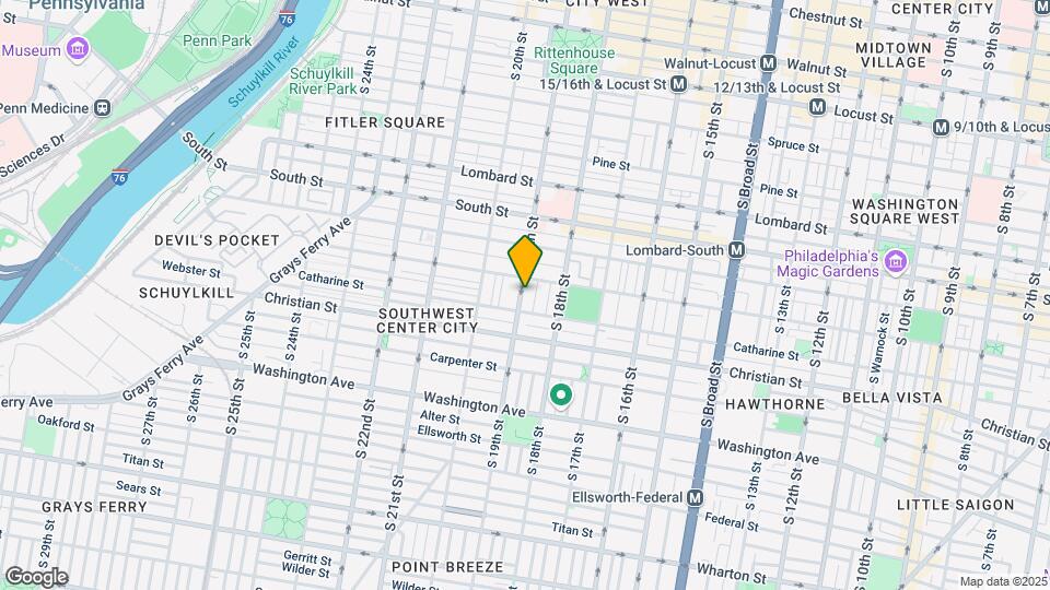 751 S 19th St Map and Location Details