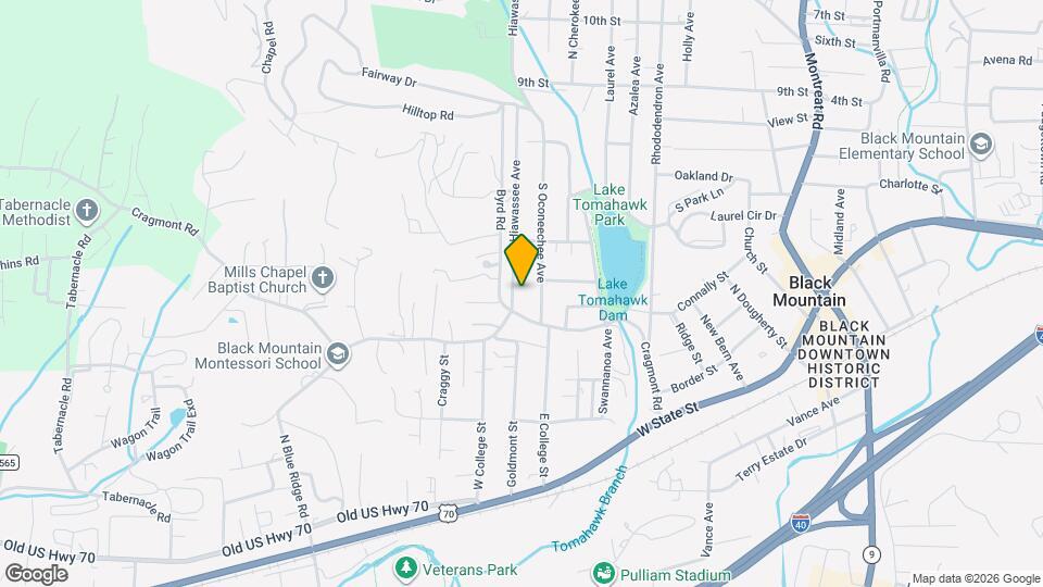 104 Hiawassee Ave Map and Location Details
