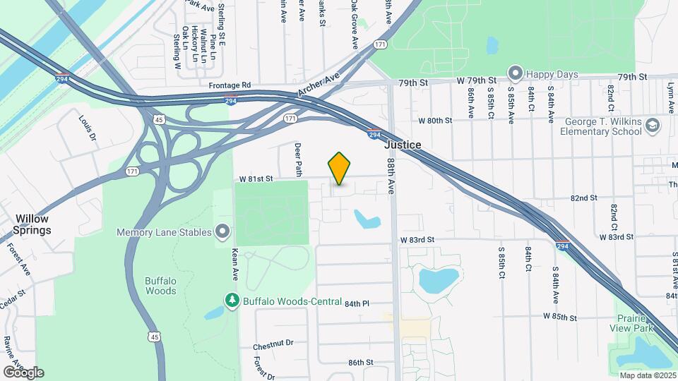 8120 Concord Ln Map and Location Details