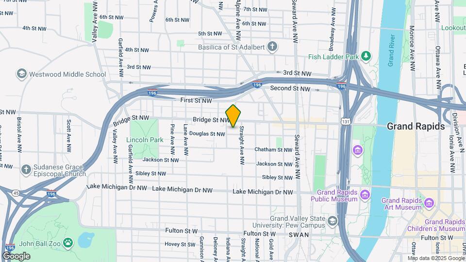 817 Douglas St NW Map and Location Details