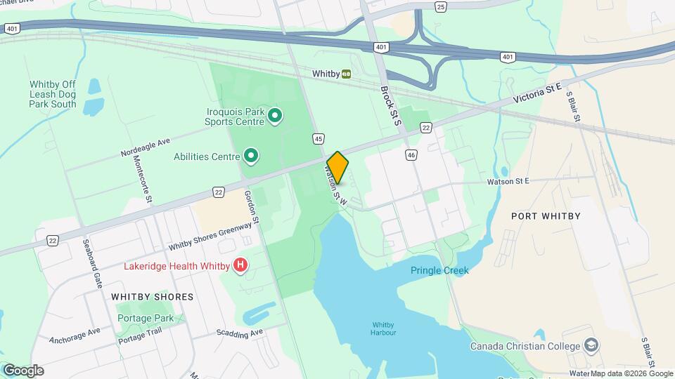 340 Watson St W Map and Location Details