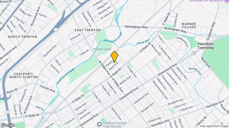 52 Ward Ave Map and Location Details