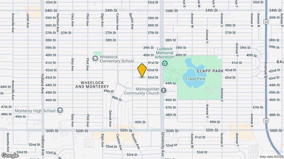 2607 43rd St Map and Location Details