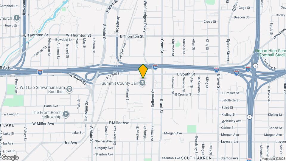 185 S Balch St Map and Location Details