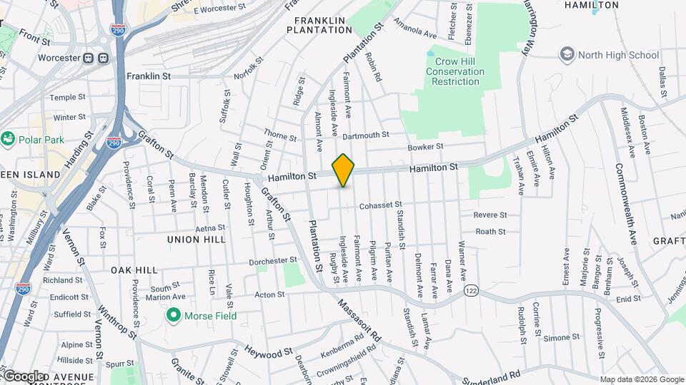 125 Ingleside Ave, Unit Unit#2 Mapa y Detalles de la Ubicación