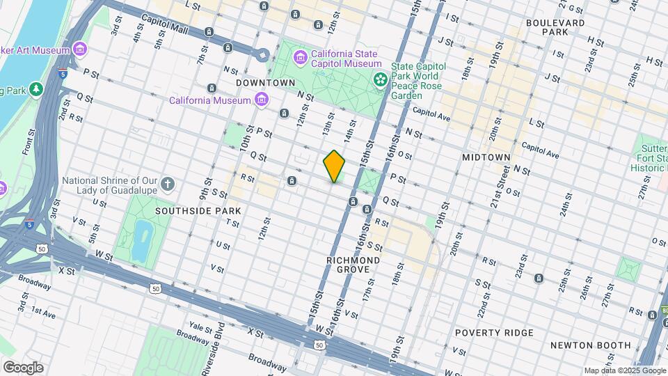 1725 14th St Map and Location Details