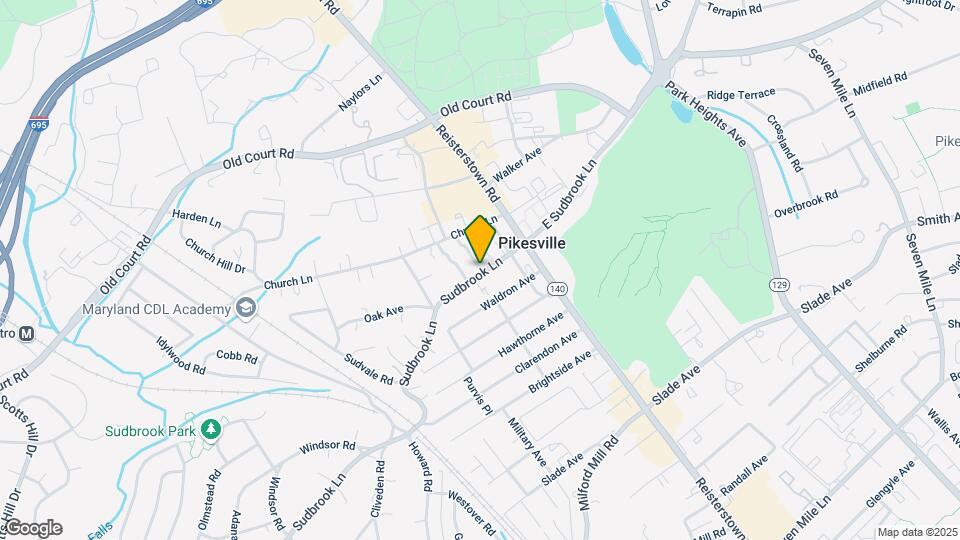 16 Sudbrook Ln Mapa y Detalles de la Ubicación