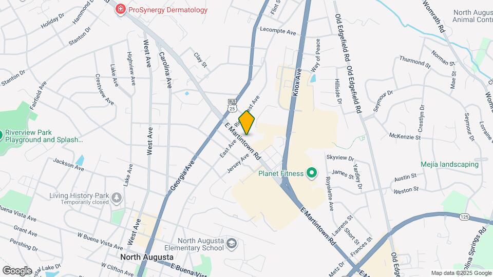 207 E Martintown Rd Map and Location Details