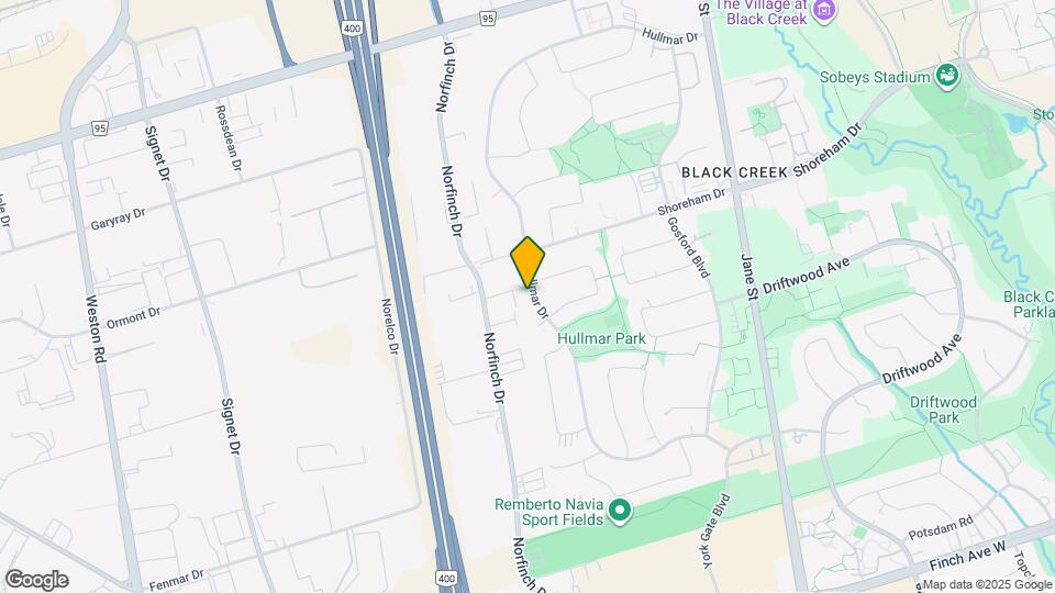 120 Hullmar Dr Map and Location Details