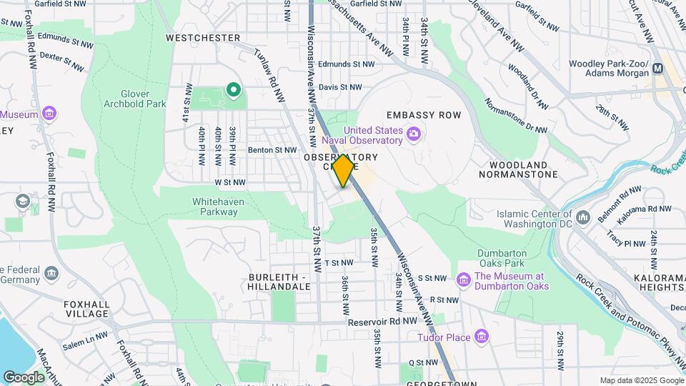 3516 W Pl NW Map and Location Details