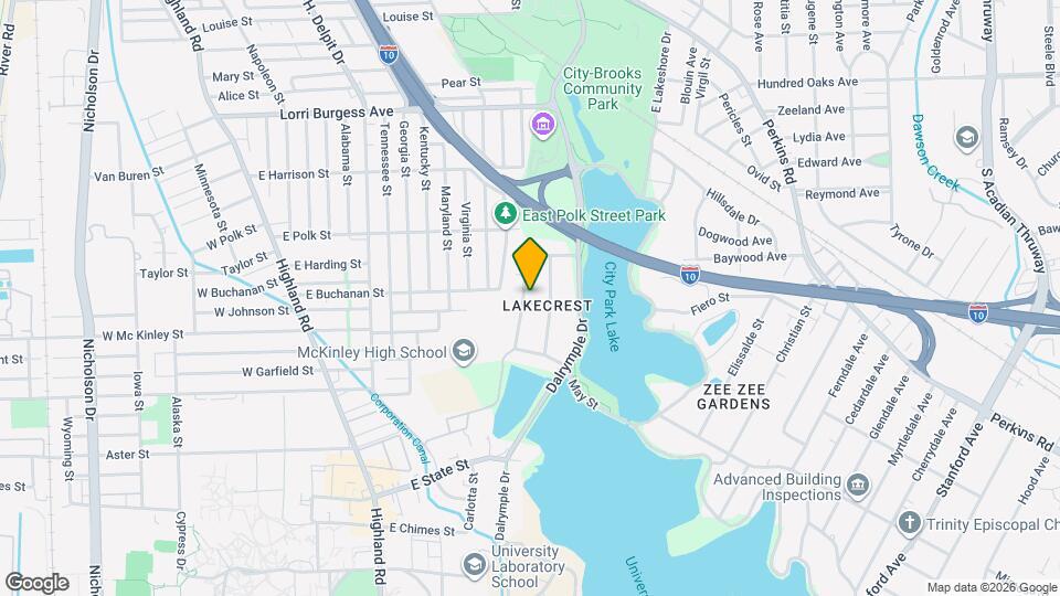 1725 April St Map and Location Details