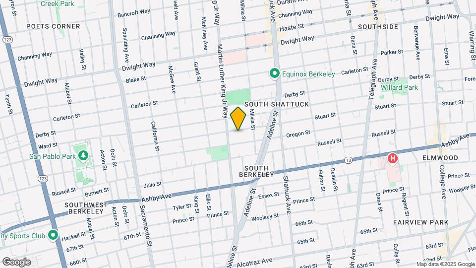 1916 Stuart St Map and Location Details