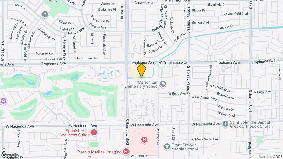 5016 S Rainbow Blvd, Unit 206 Map and Location Details