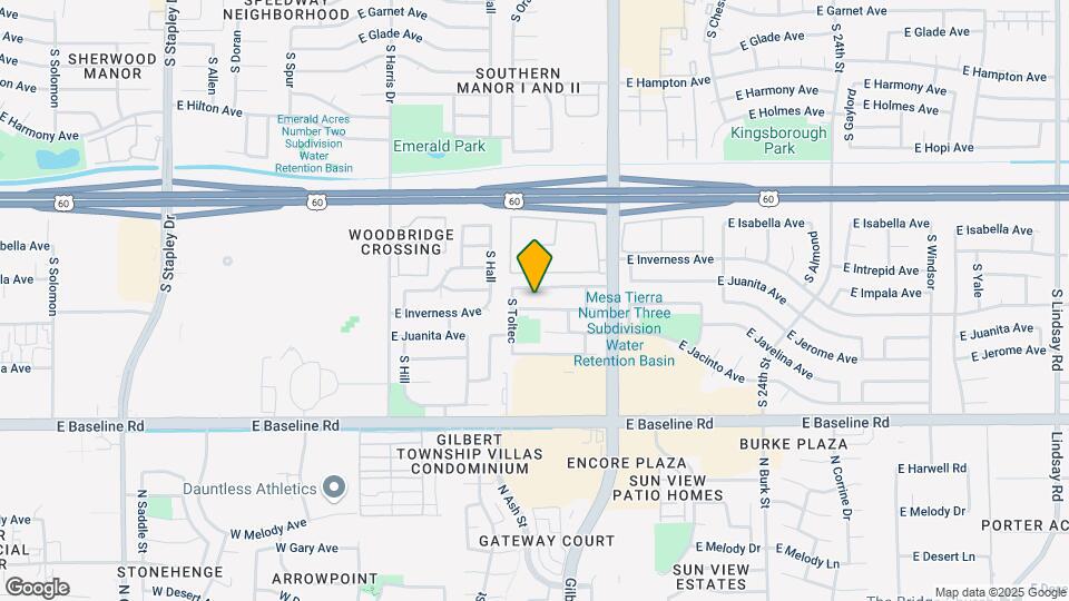 1840 E Inverness Ave Mapa y Detalles de la Ubicación