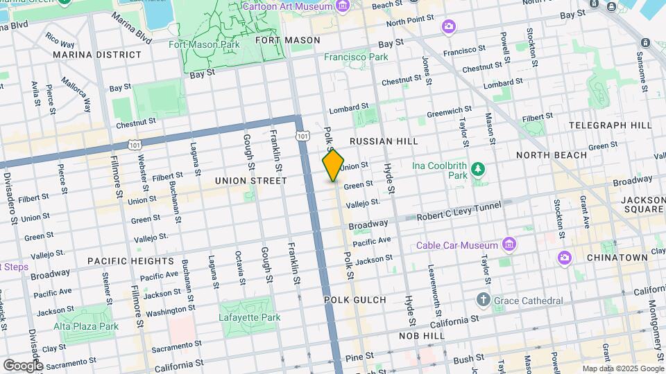 2301 Polk St Map and Location Details