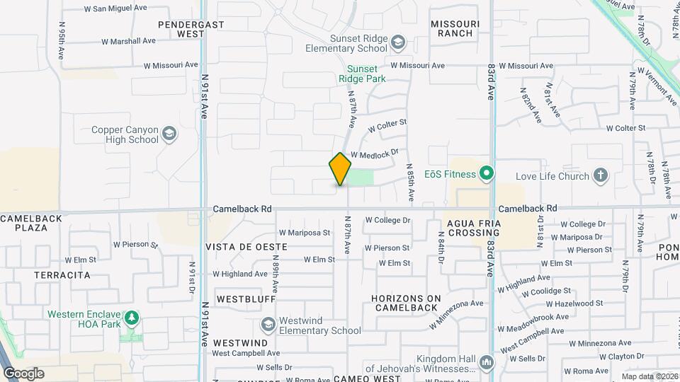 5019 N 87th Dr Map and Location Details