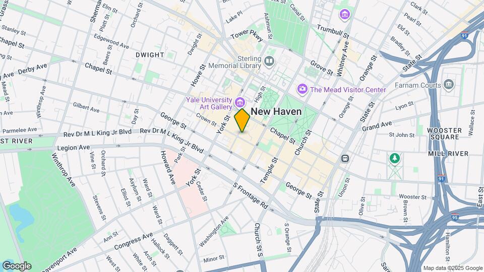 277 Crown St Map and Location Details