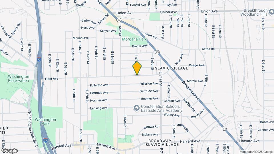 6632 Fleet Ave, Unit Unit UP Map and Location Details