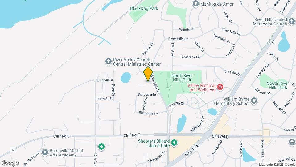 1702 116th St E Map and Location Details