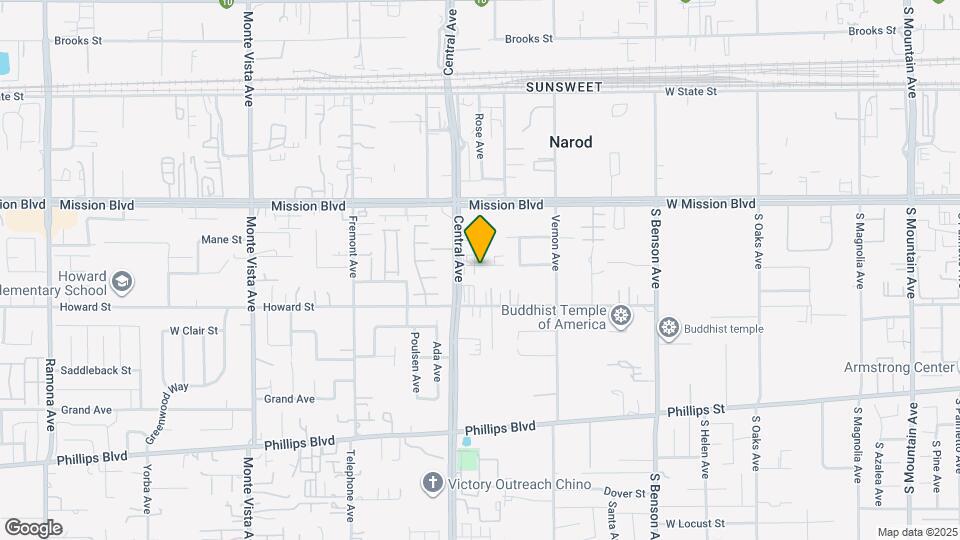 5351 Maitland St Map and Location Details