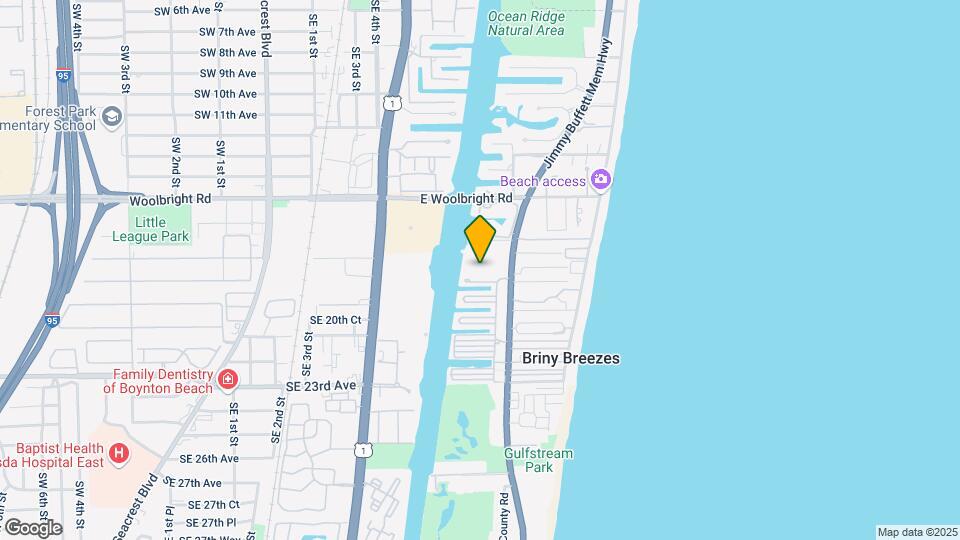 5520 N Ocean Blvd Mapa y Detalles de la Ubicación