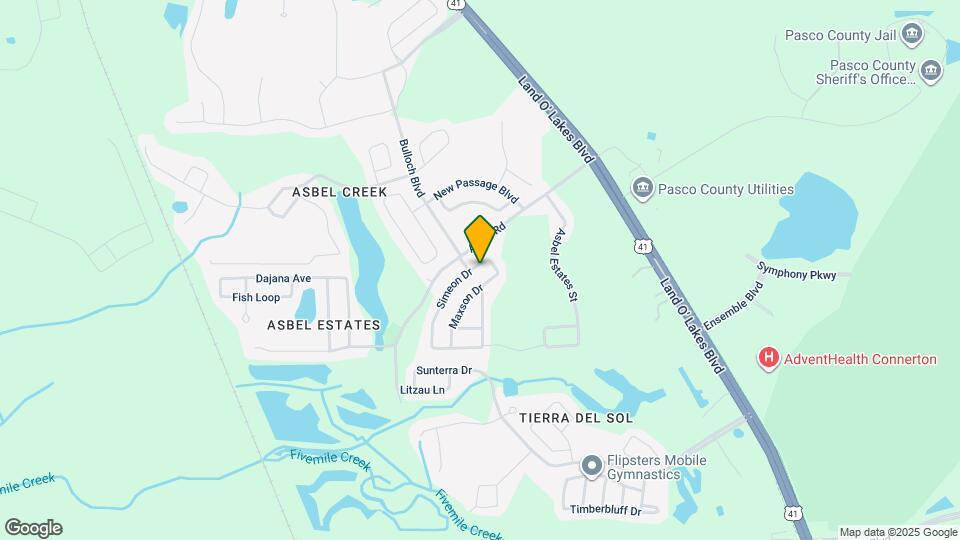 9742 Simeon Dr Mapa y Detalles de la Ubicación