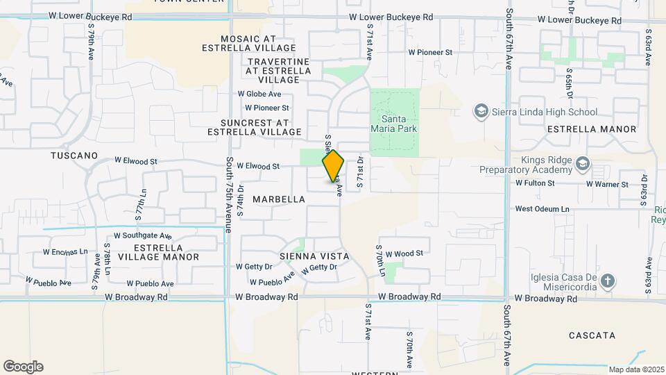 7132 W Warner St Map and Location Details