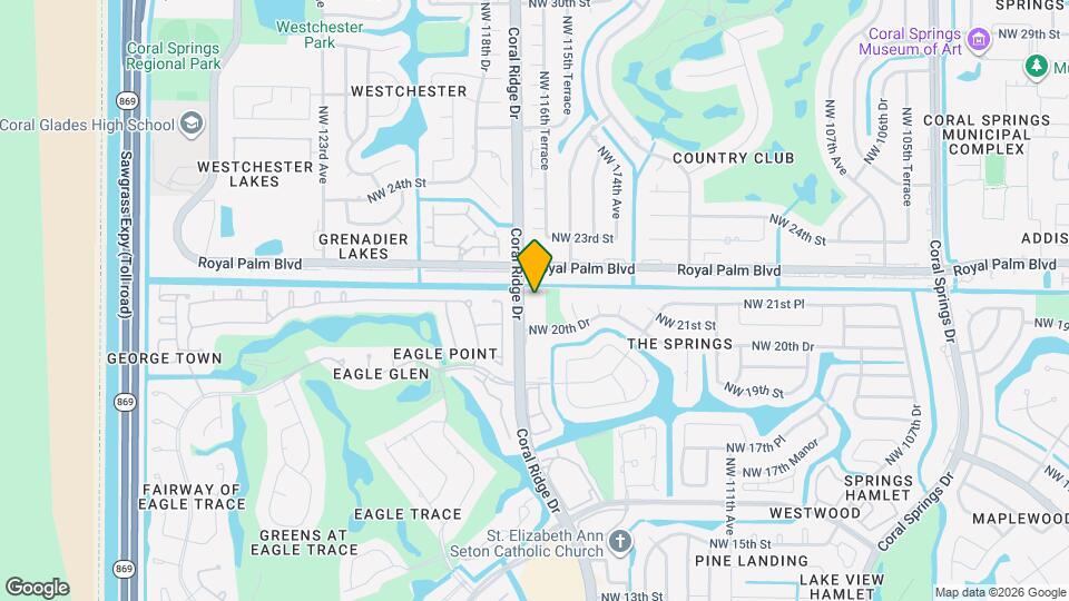 2079 Coral Ridge Dr Map and Location Details