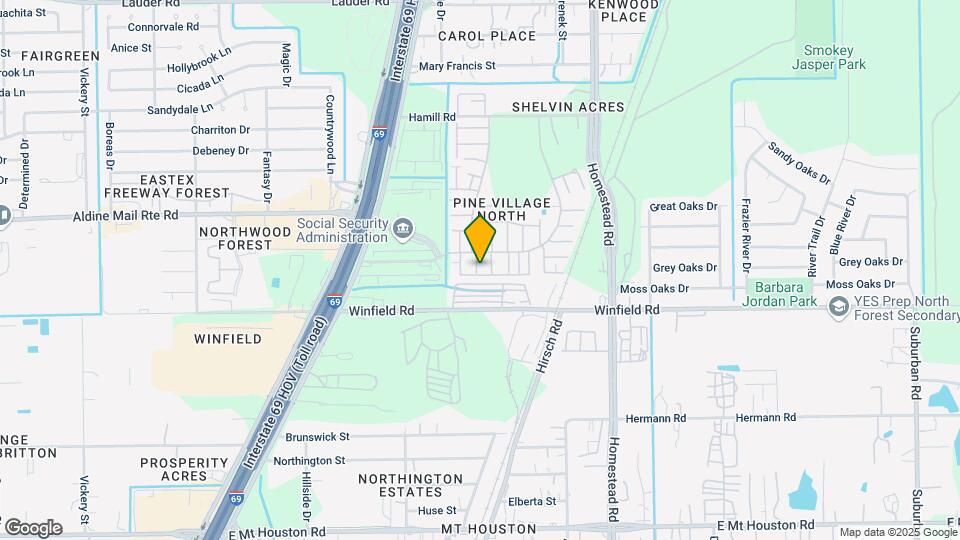5710 Easthampton Dr Map and Location Details