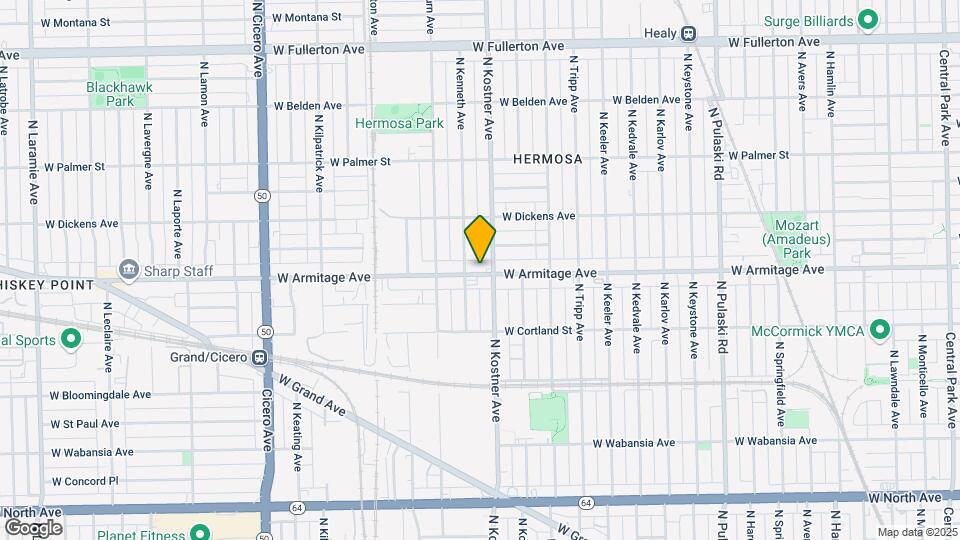 4410 W Armitage Ave Map and Location Details