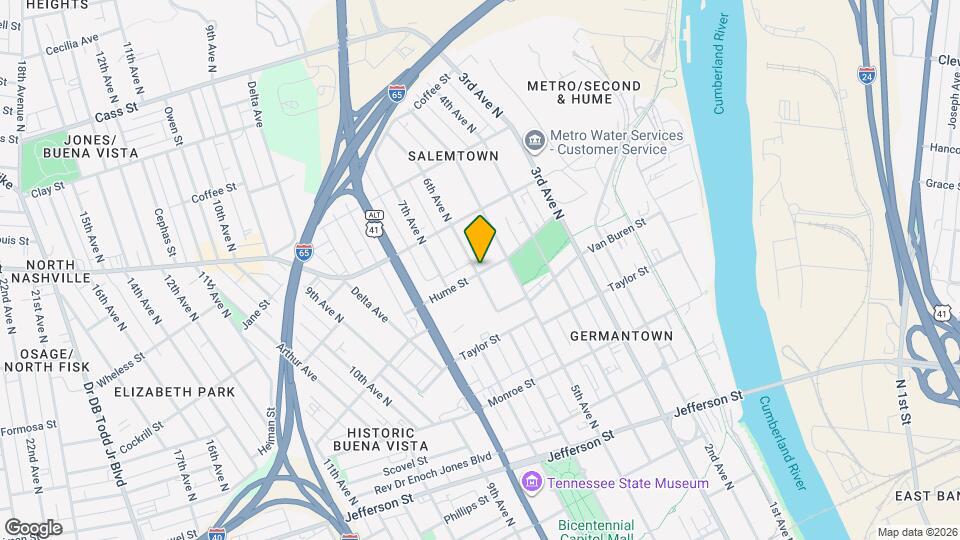 1600 6th Ave N Map and Location Details