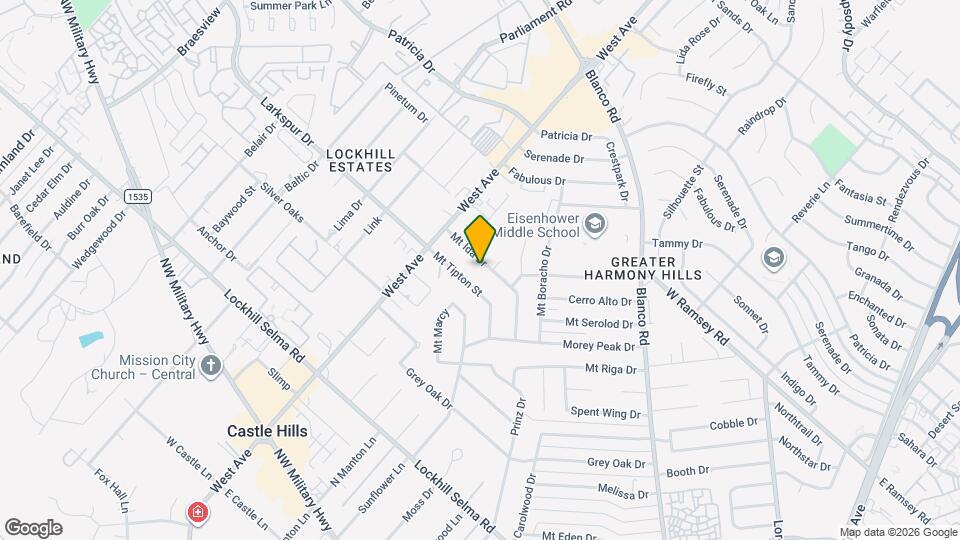 10807 Mount Ida Dr Map and Location Details