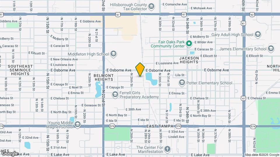 2615 E Curtis St Map and Location Details