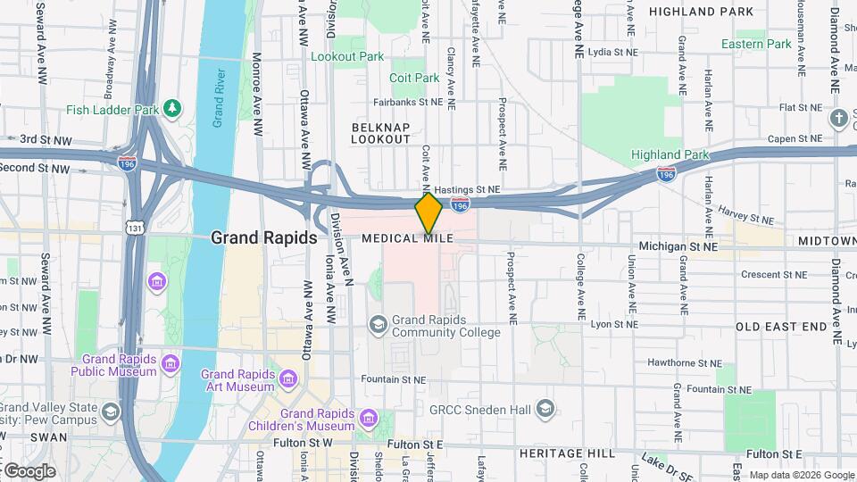 63 Michigan St NE Map and Location Details