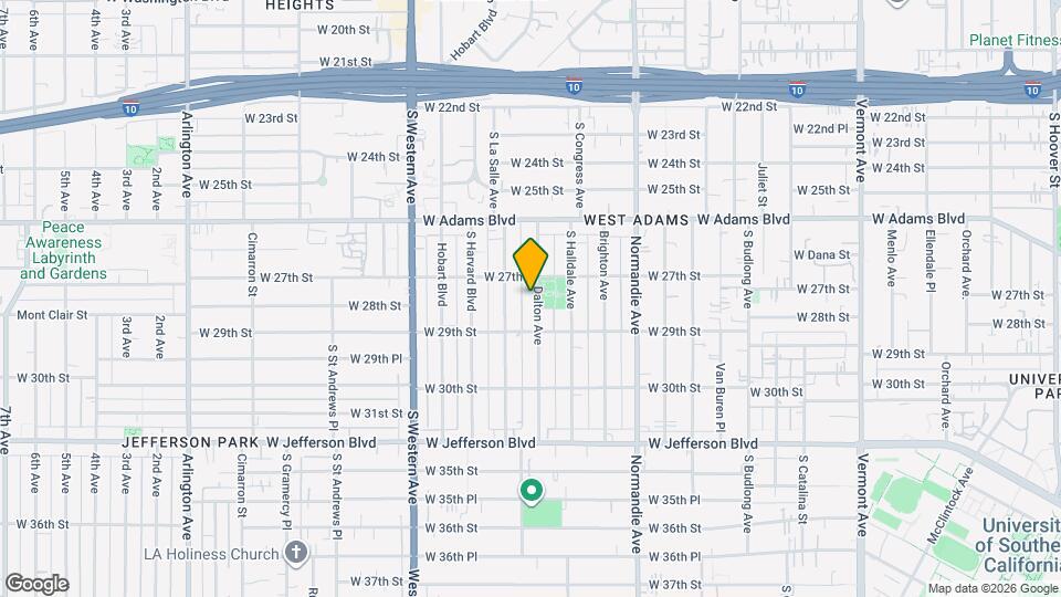 2725 Dalton Ave Map and Location Details