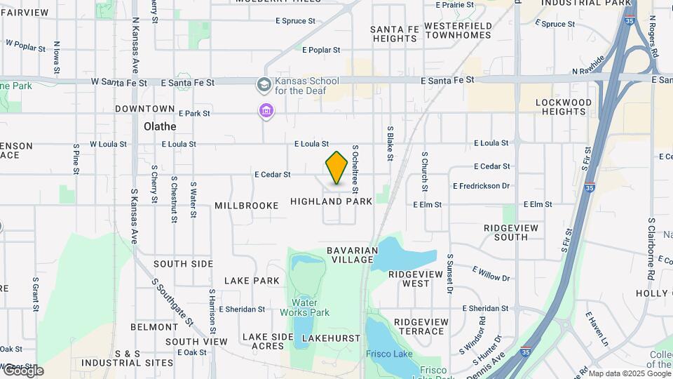 506 E Glendale St Map and Location Details
